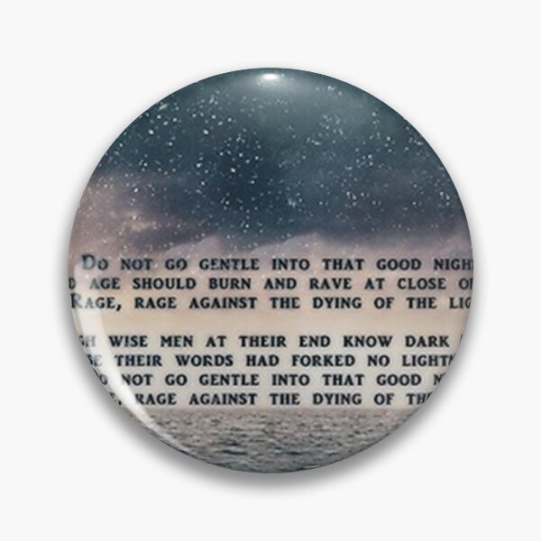 Item preview, Poster Interstellar - Do not go gentle into that good night 2026 designed and sold by brendaCampti.