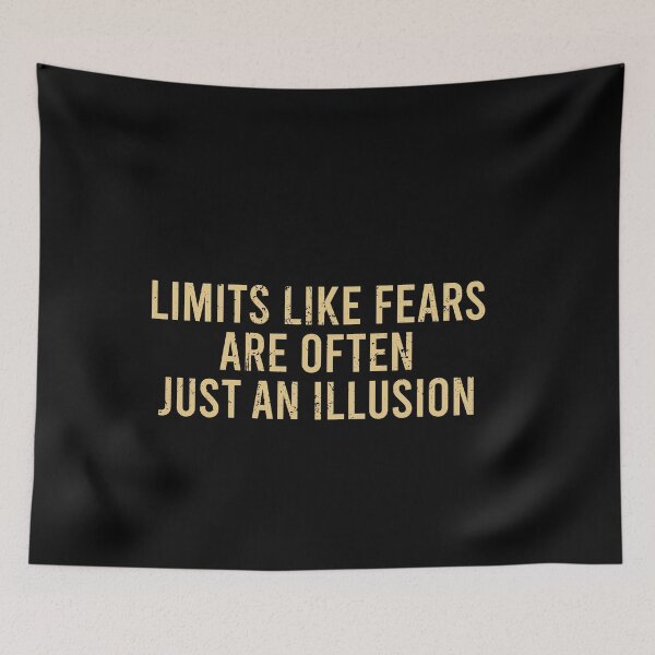 Item preview, Limits Like Fears Are Often Just An Illusion designed and sold by malicaferrha.