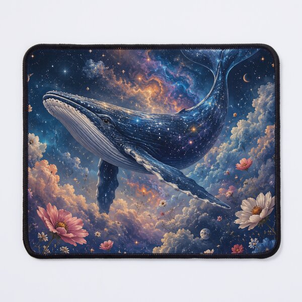 Item preview, Cosmic Whale Dreamscape Poster designed and sold by DrizzyV.