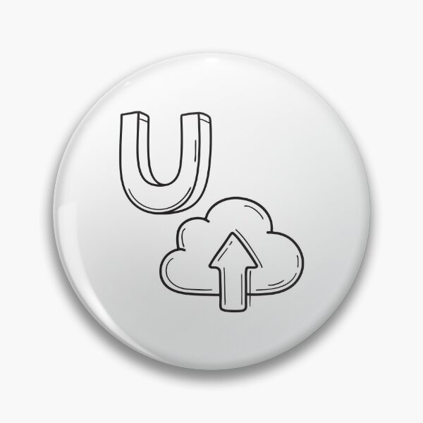 Artikelvorschau, Buchstabe U neben dem Upload-Symbol entworfen und verkauft von rasagamastore.