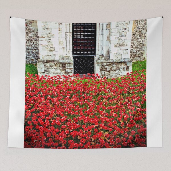 Item preview, Tower of London Red Poppies designed and sold by AndyEvansPhotos.