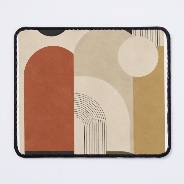 Item preview, Warm Bauhaus Geometry Abstract Poster designed and sold by DrizzyV.
