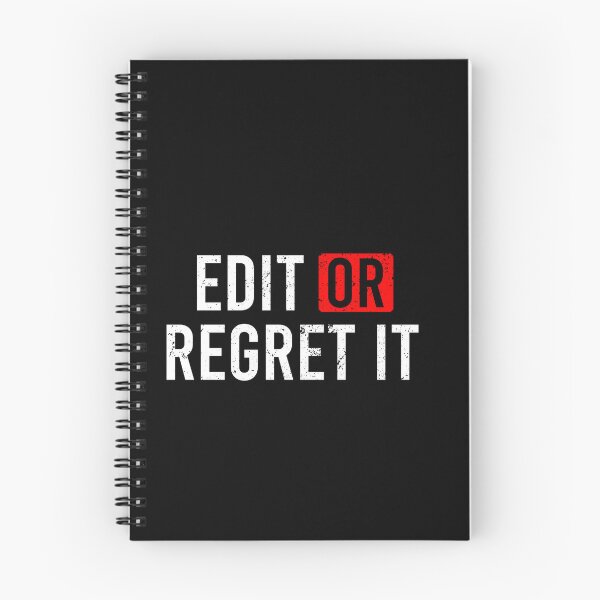 Item preview, Edit Or Regret It designed and sold by malicaferrha.