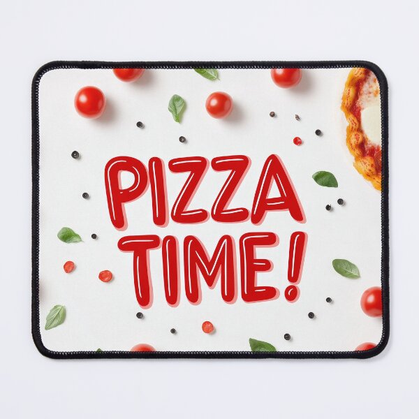 Item preview, Indulge in delicious pizza surrounded by fresh ingredients on a vibrant white background filled with excitement designed and sold by MiraCleAI.