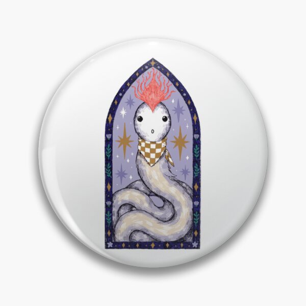 Item preview, Mystical Gothic Eel Stained Glass Illustration designed and sold by OceansMatter.