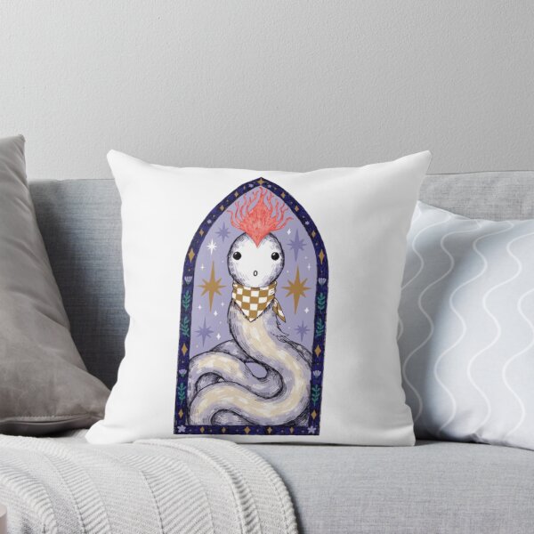 Item preview, Mystical Gothic Eel Stained Glass Illustration designed and sold by OceansMatter.