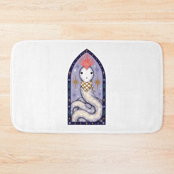 Item preview, Mystical Gothic Eel Stained Glass Illustration designed and sold by OceansMatter.