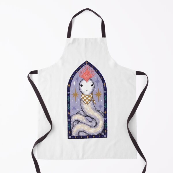 Item preview, Mystical Gothic Eel Stained Glass Illustration designed and sold by OceansMatter.