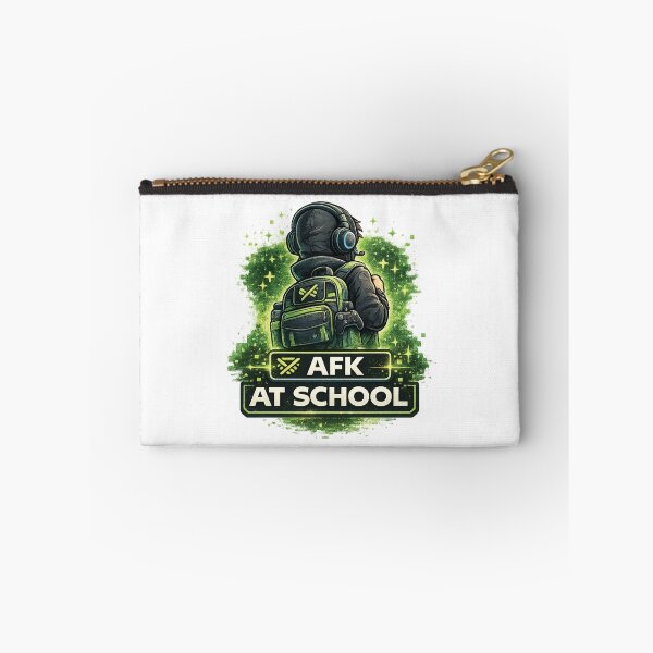 Item preview, AFK At School Funny Gamer Back To School Gaming Design designed and sold by mansourhamid.