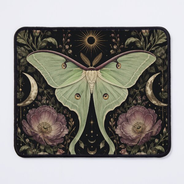 Item preview, Mystic Luna Moth Botanical Poster designed and sold by DrizzyV.