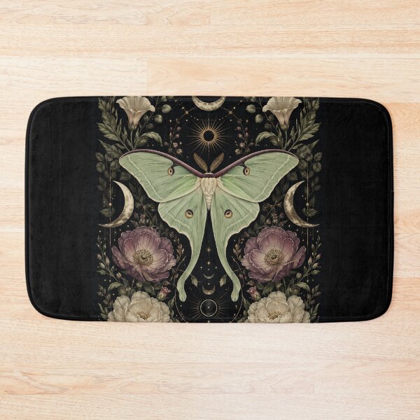 Item preview, Mystic Luna Moth Botanical Poster designed and sold by DrizzyV.