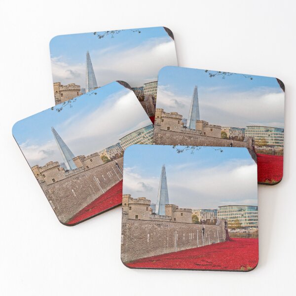 Item preview, Tower of London Red Poppies designed and sold by AndyEvansPhotos.