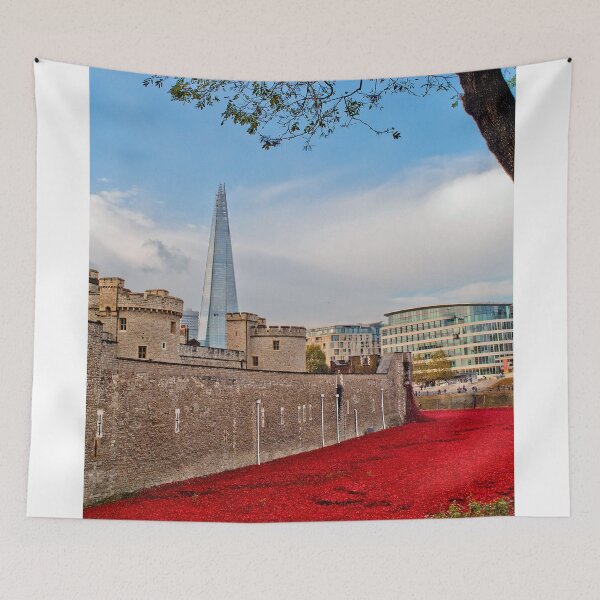 Item preview, Tower of London Red Poppies designed and sold by AndyEvansPhotos.