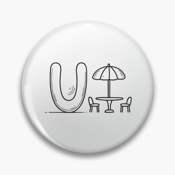 Item preview, Letter U Beside Patio Umbrella Set designed and sold by rasagamastore.