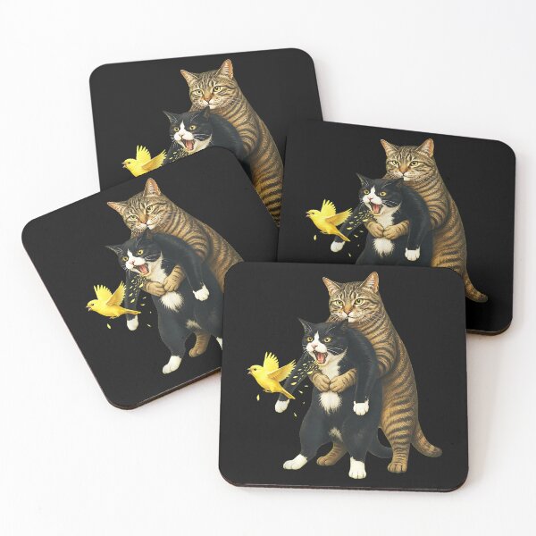 Item preview, Funny Cat Heimlich Maneuver Feline Rescue designed and sold by cakematel.