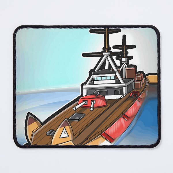 Item preview, Cat Shaped Fantasy Boat Sailing the Blue Sea designed and sold by Tocoplief.