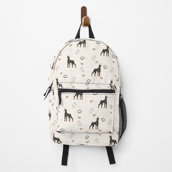 Item preview, Minimalist Flat Design Doberman Pinscher Cream Pattern designed and sold by svitlaarty.