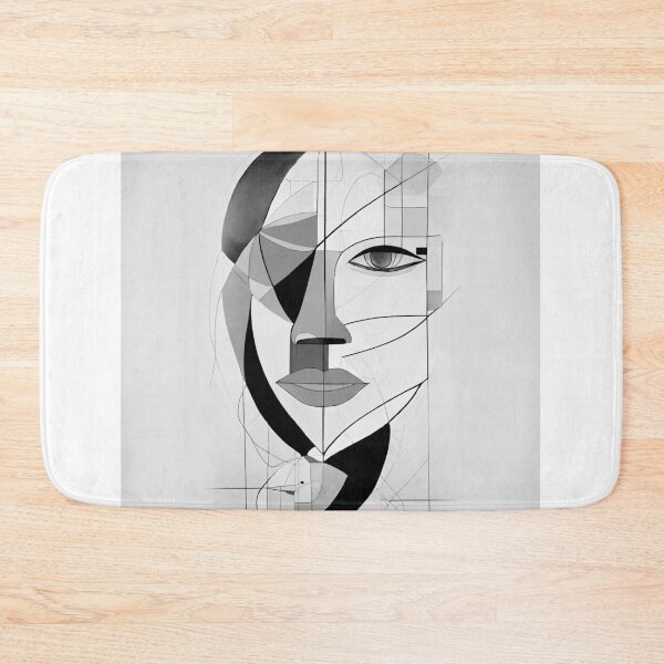 Item preview, Abstract Face Line Art Poster – Minimalist Modern Wall Art Print designed and sold by Artimax-Studio.