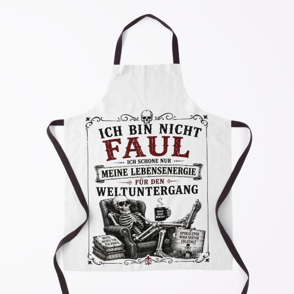 Item preview, I'm not lazy – I'm just conserving my energy for the apocalypse | Sarcastic vintage design designed and sold by Peter Kaul.