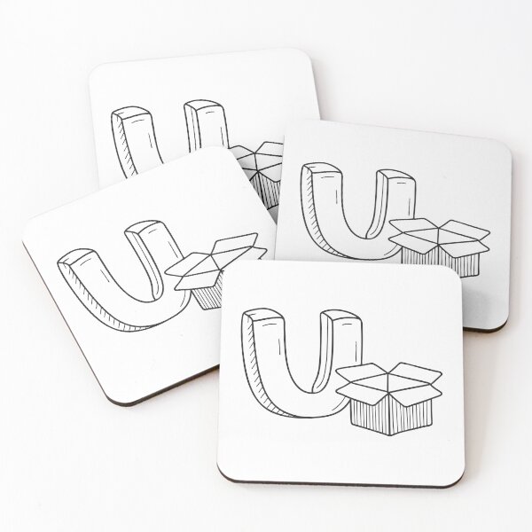 Item preview, Letter U Beside Unboxing Package designed and sold by rasagamastore.