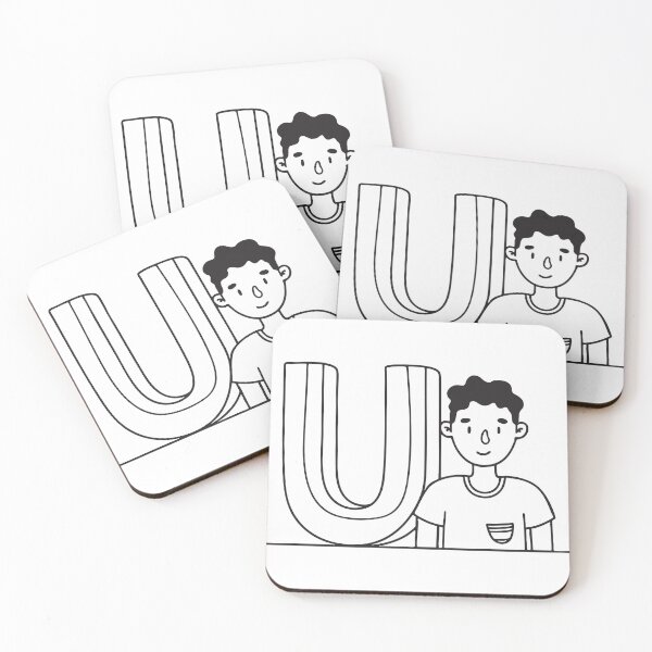 Item preview, An Illustration of letter U next to Uncle designed and sold by rasagamastore.