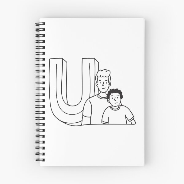 Item preview, Letter U Beside Uncle and Nephew designed and sold by rasagamastore.