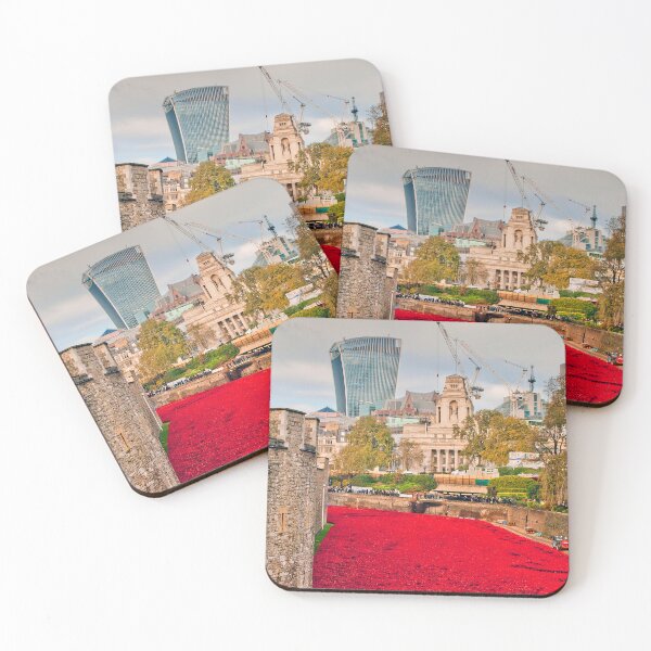 Item preview, Tower of London Red Poppies designed and sold by AndyEvansPhotos.