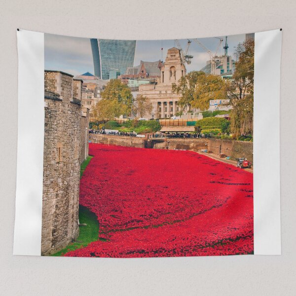 Item preview, Tower of London Red Poppies designed and sold by AndyEvansPhotos.