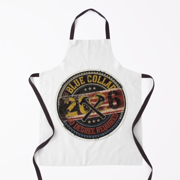 Item preview, Blue Collar 2026 - No Degree Required Sticker Tradesman Gift designed and sold by Arties4Bread⭐⭐⭐⭐⭐.
