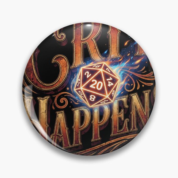 Item preview, Baldurs Gate 3 Crit Happens designed and sold by Senpaiwaves.