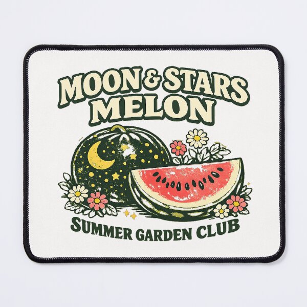 Item preview, Moon And Stars Melon Summer Garden Club designed and sold by Concrete Coffee Studio.