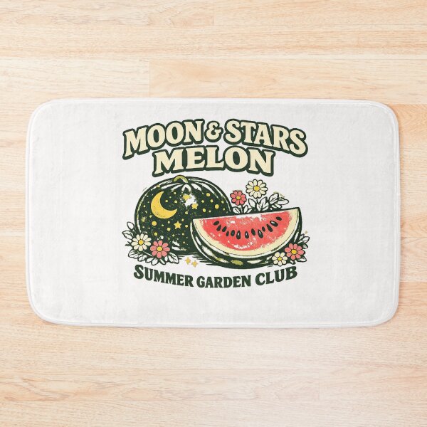 Item preview, Moon And Stars Melon Summer Garden Club designed and sold by Concrete Coffee Studio.