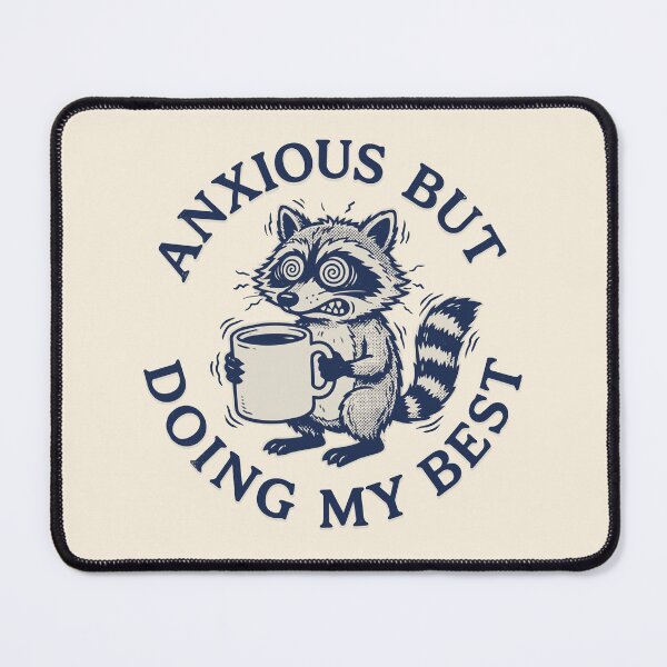 Item preview, The Over-Caffeinated Raccoon designed and sold by ricopanda.