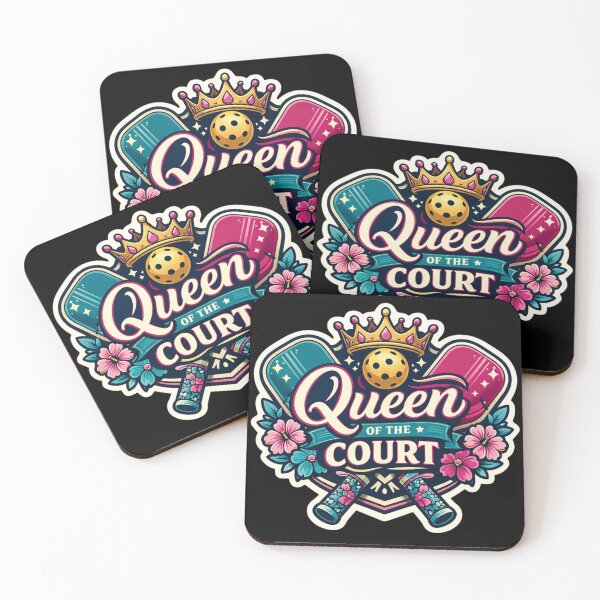 Item preview, Pickleball Royalty – Queen of the Court Badge designed and sold by Timeless Junction.