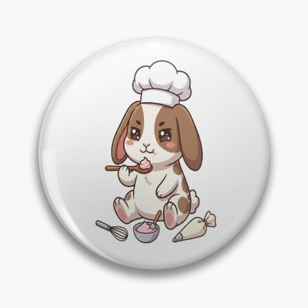 Item preview, Cute Bunny Chef Baking designed and sold by Ella_Sketch.