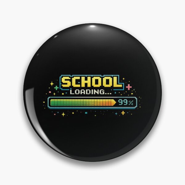Item preview, School Loading 99% Funny Gamer Back To School Design designed and sold by mansourhamid.