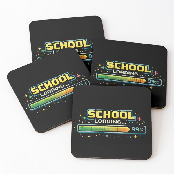 Item preview, School Loading 99% Funny Gamer Back To School Design designed and sold by mansourhamid.