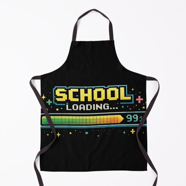 Item preview, School Loading 99% Funny Gamer Back To School Design designed and sold by mansourhamid.