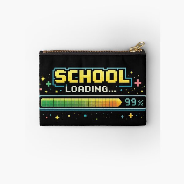 Item preview, School Loading 99% Funny Gamer Back To School Design designed and sold by mansourhamid.