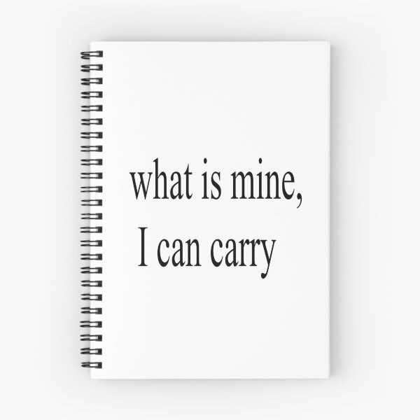 Item preview, What is mine, I can carry designed and sold by Dniprianka.