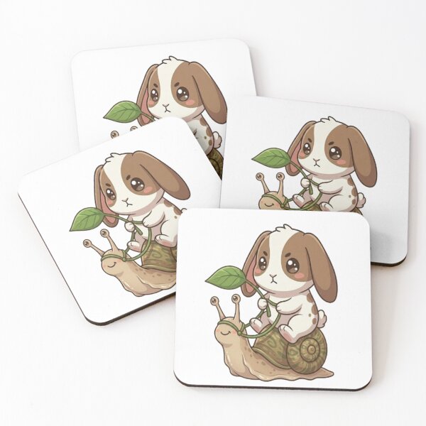 Item preview, Cute Bunny Riding Snail designed and sold by Ella_Sketch.