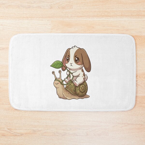 Item preview, Cute Bunny Riding Snail designed and sold by Ella_Sketch.