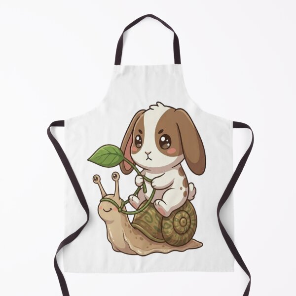 Item preview, Cute Bunny Riding Snail designed and sold by Ella_Sketch.