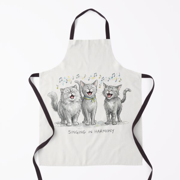 Item preview, Singing in Harmony: Joyful Choir Cats Art designed and sold by SoulPT.