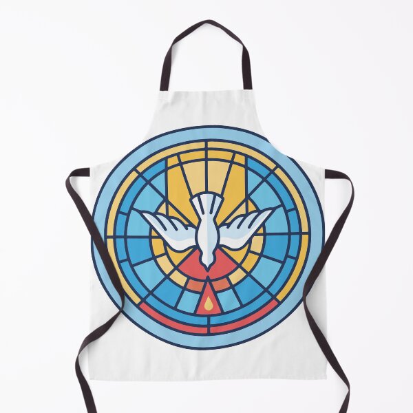 Item preview, Holy Spirit stained glass church window designed and sold by Shaun Joseph.