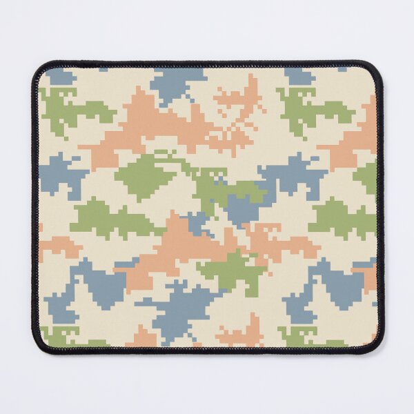 Item preview, Pastel Pixel Camouflage Seamless Pattern designed and sold by Retro Street Studios.