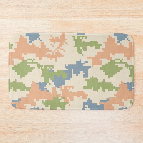 Item preview, Pastel Pixel Camouflage Seamless Pattern designed and sold by Retro Street Studios.