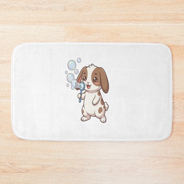 Item preview, Cute Bunny Blowing Soap Bubbles designed and sold by Ella_Sketch.