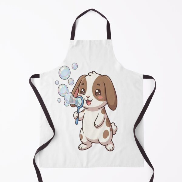Item preview, Cute Bunny Blowing Soap Bubbles designed and sold by Ella_Sketch.