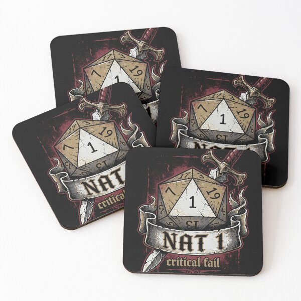 Item preview, Baldurs Gate 3 Nat 1 Critical Fail designed and sold by Senpaiwaves.